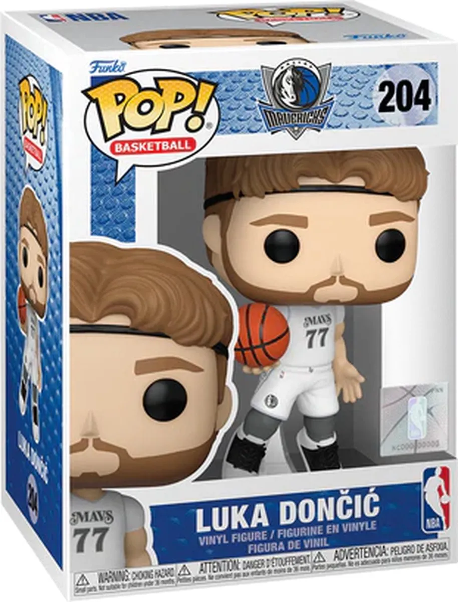 Funko Pop Basketball Dallas Mavericks Luka Dončić City Edition #204