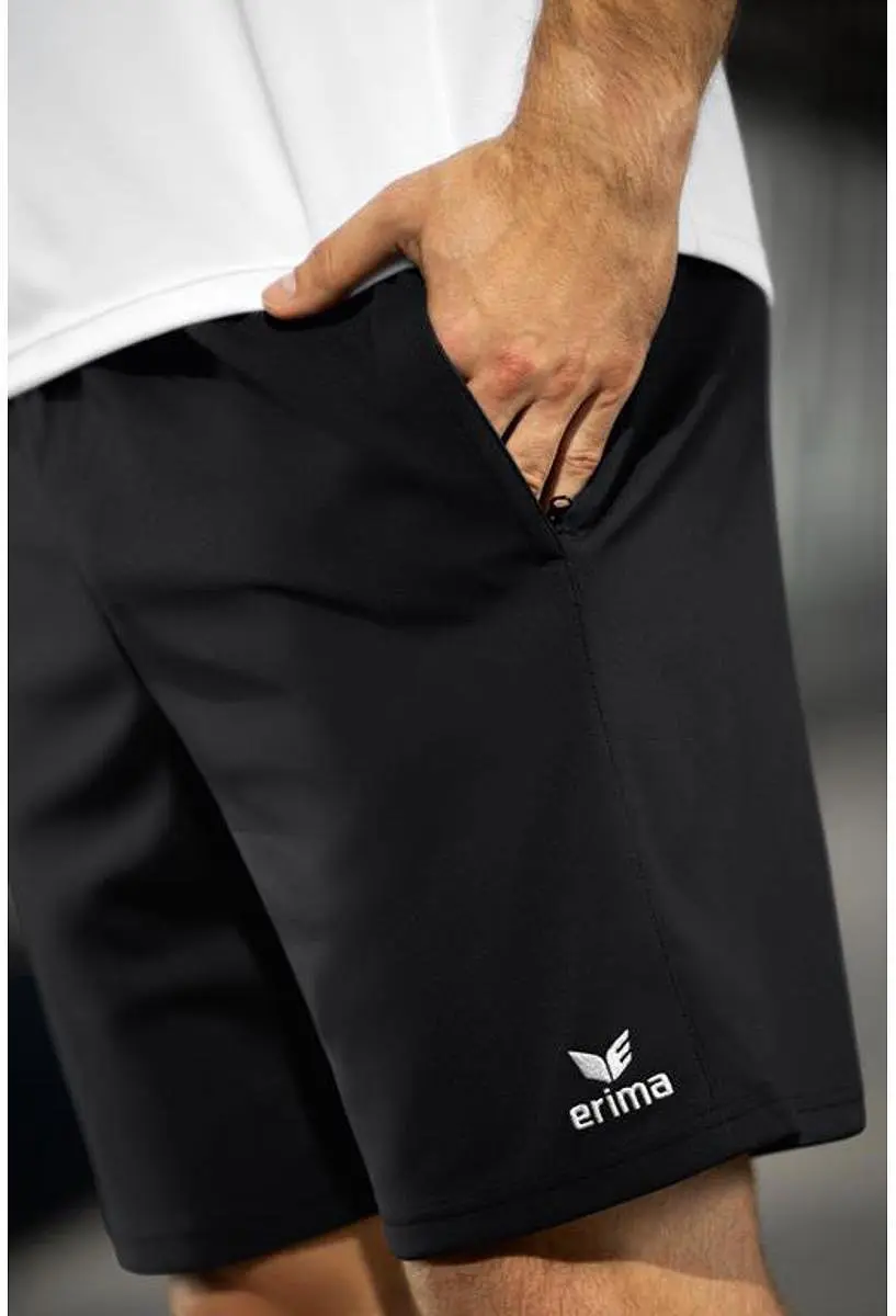Erima Team Short Heren - Zwart L