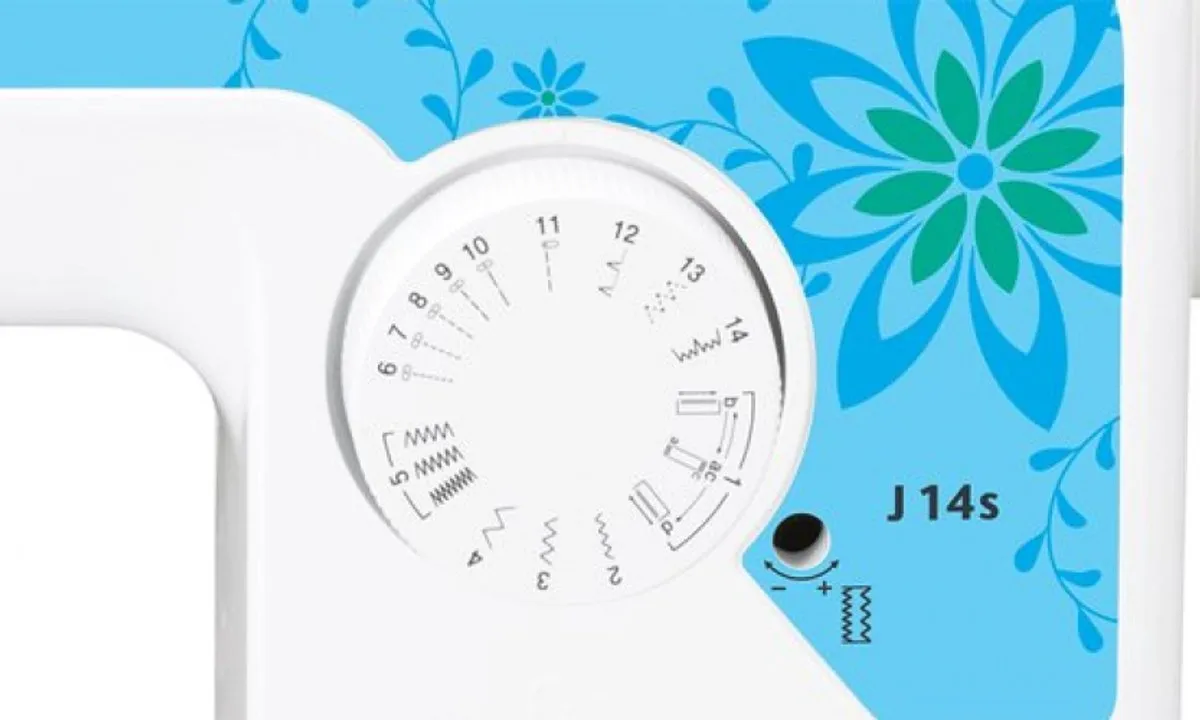Brother J14S Naaimachine - 14 Steken - Wit
