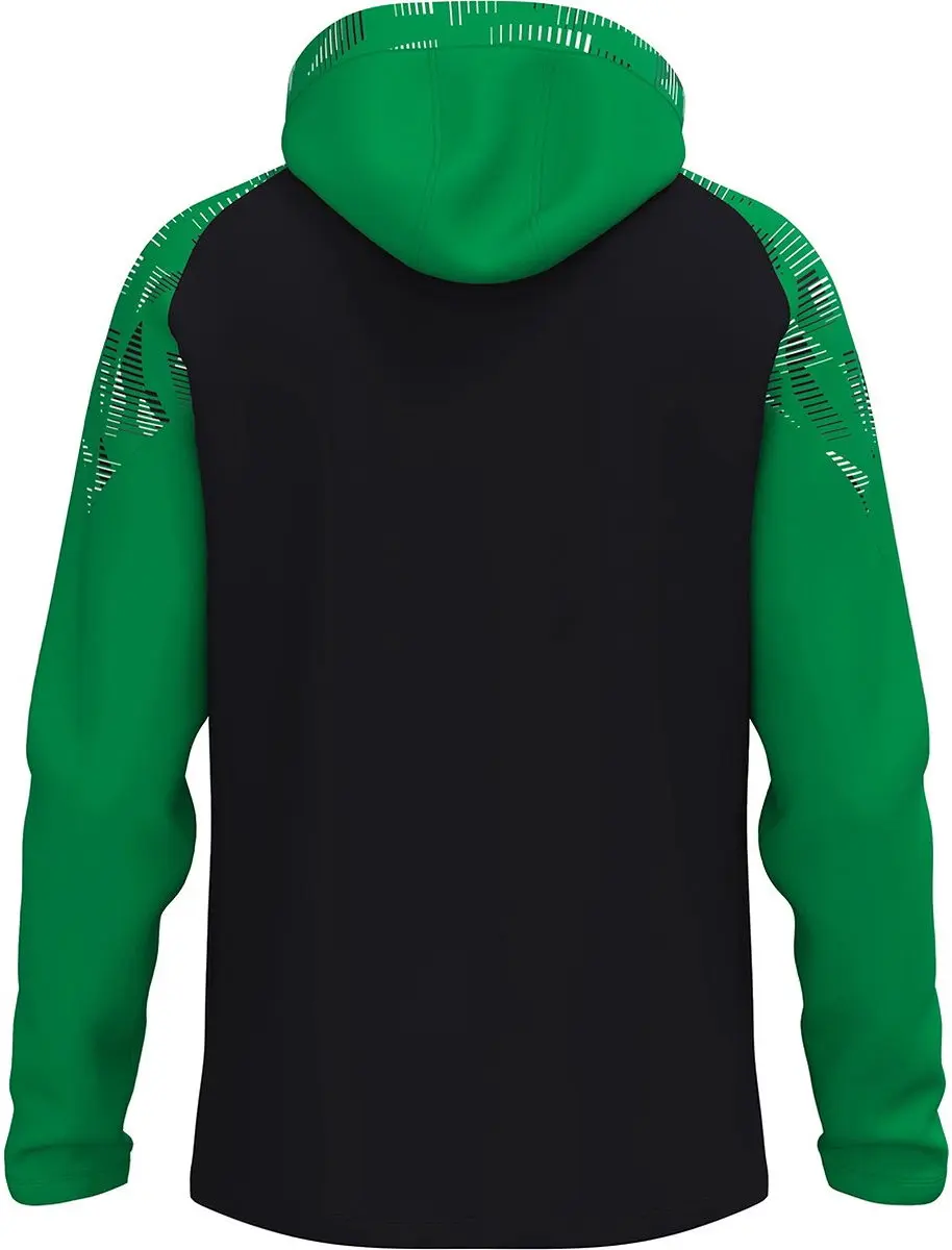 Jako Sonic Jas Met Kap Kinderen 128 - Zwart/ Groen