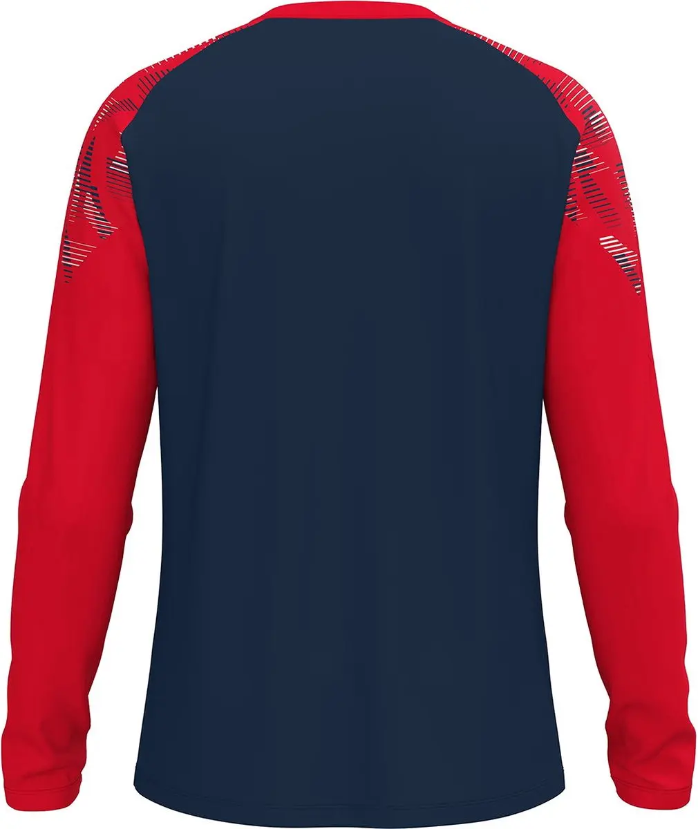 JAKO Sonic Longsleeve Kinderen 152 - Marine/Rood