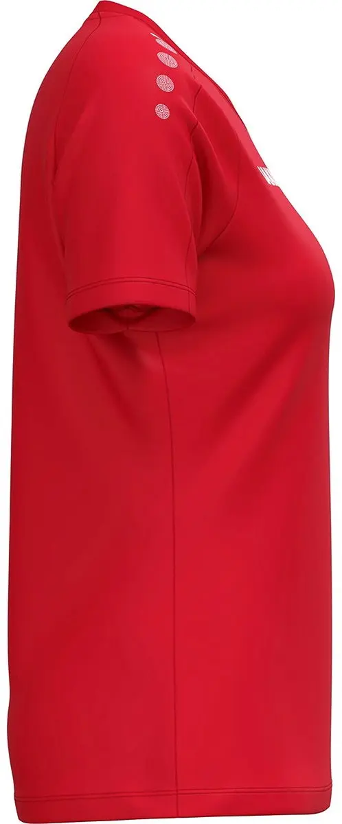 Jako One T-Shirt Dames - Rood - Maat 42
