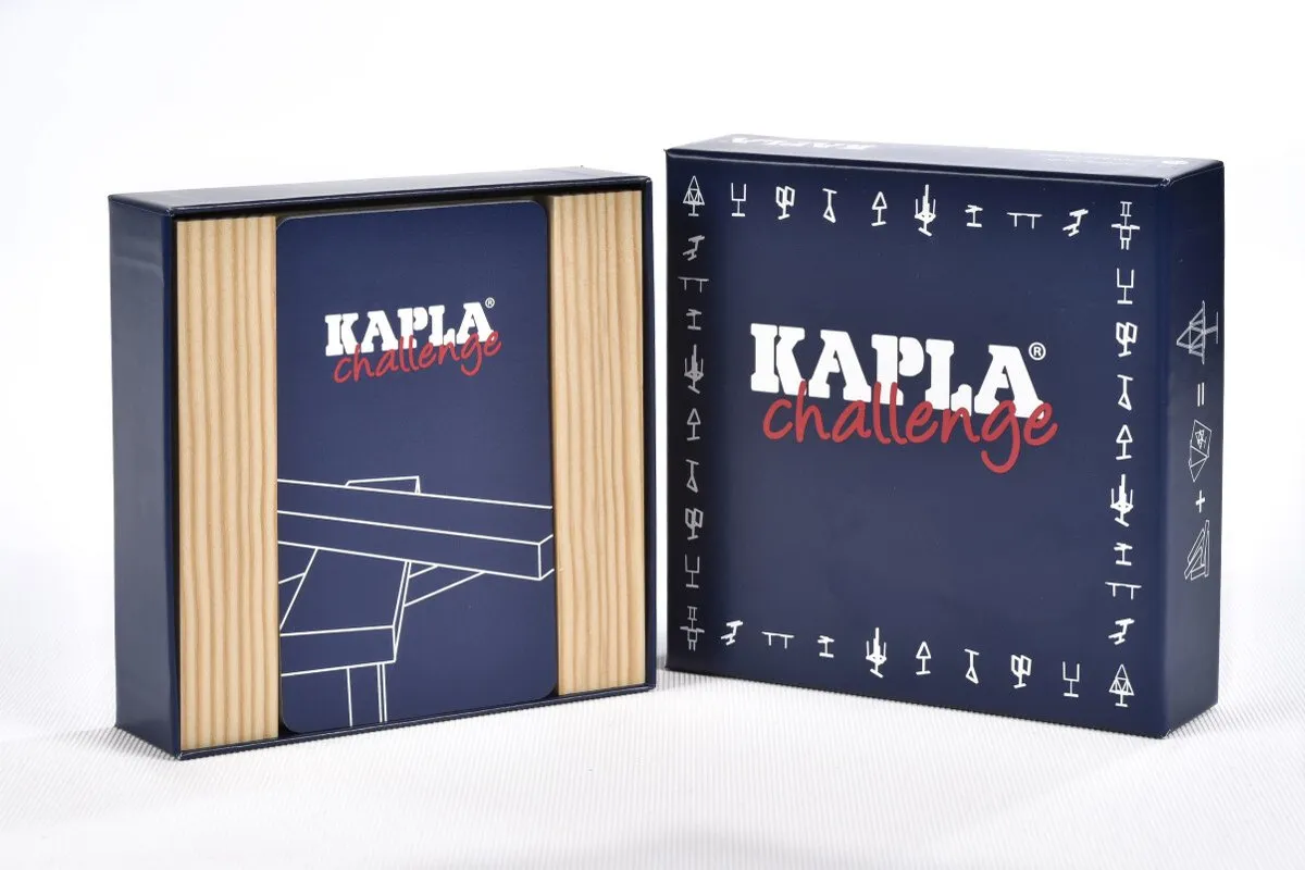 KAPLA Challenge Donkerblauw - 28 Stukken - afbeelding 6 van 6