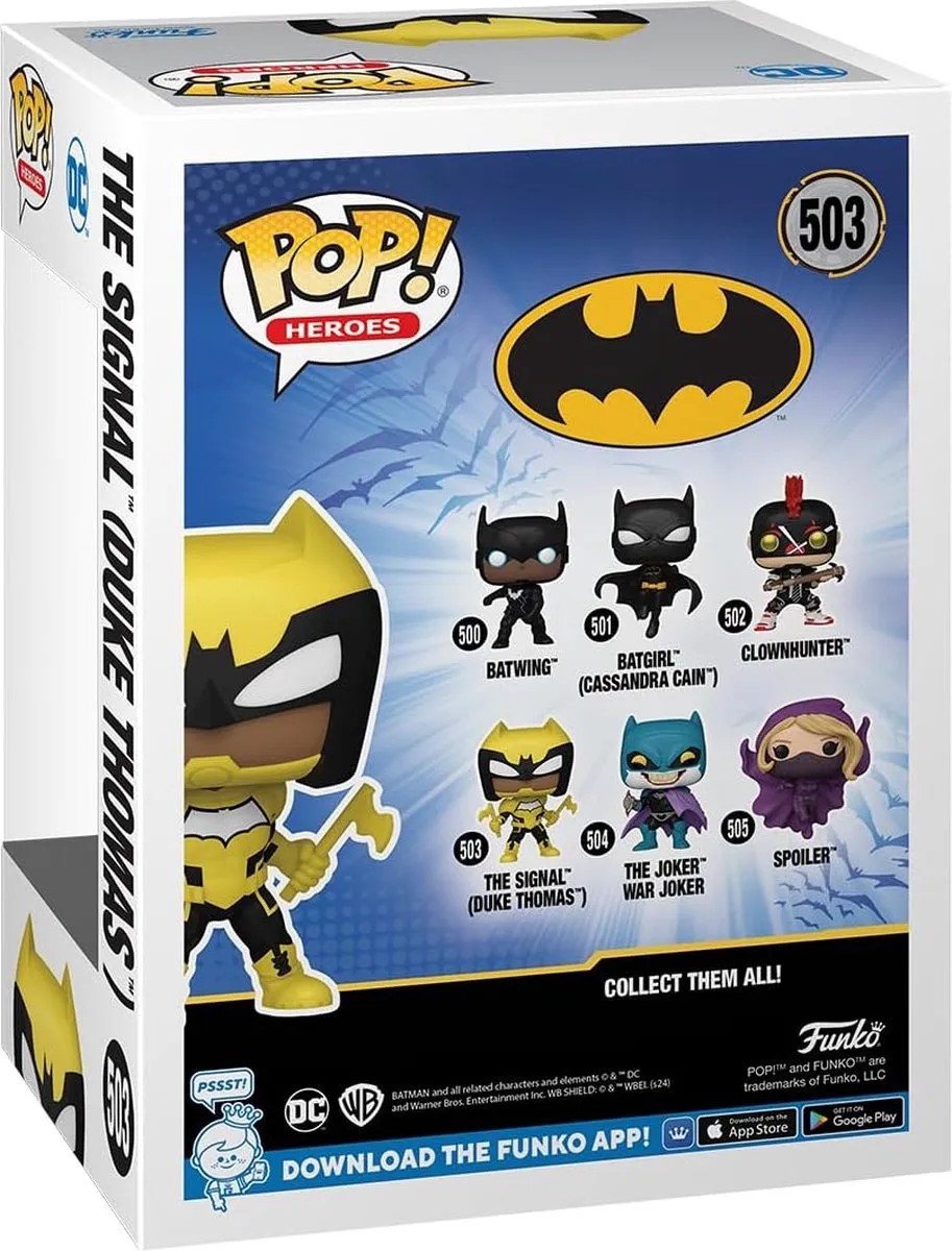 Funko Pop! Heroes Batman The Joker War Zone Duke Thomas - Veelkleurig