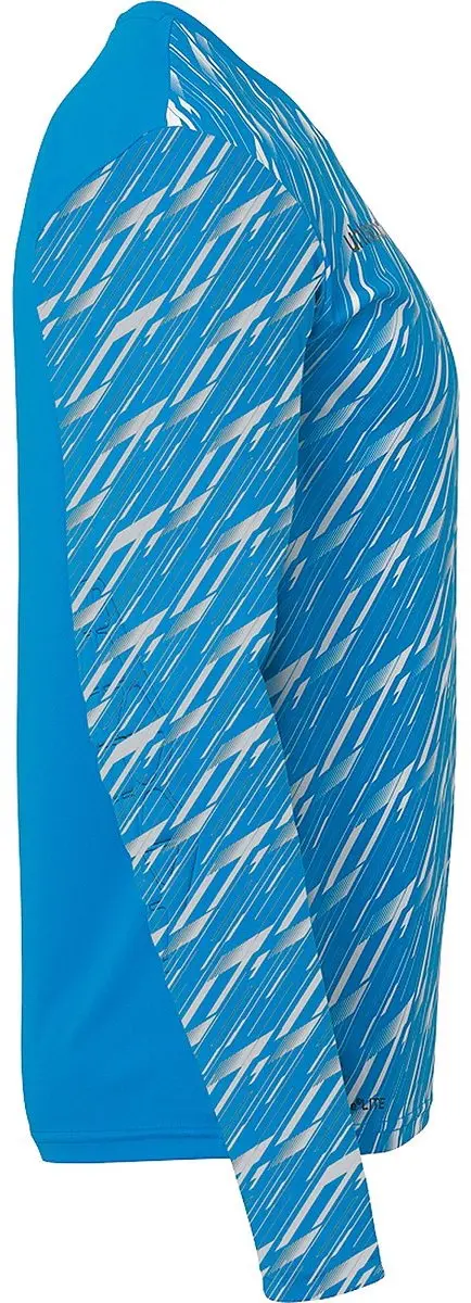 Uhlsport Progressive Keepershirt Lange Mouw Kinderen 128 - Cyaan/Wit