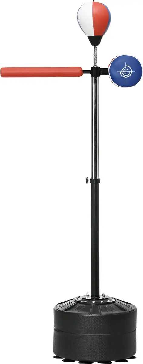 SPORTNOW Boxständer mit Punchingball, Reflexstange A91-247V00