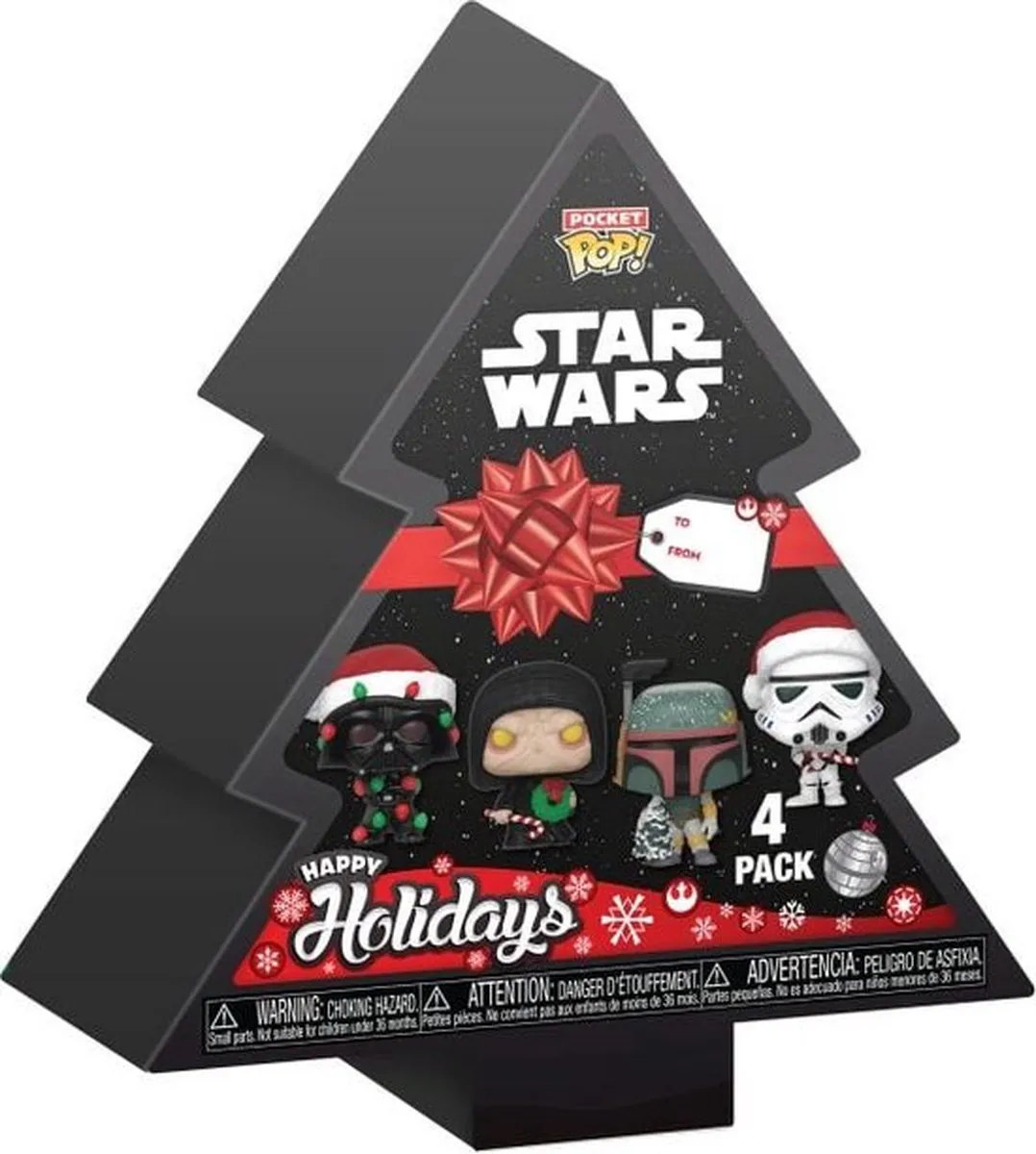 Star Wars Funko Pocket Pop! Tree Happy Holidays Box - Meerkleurig - afbeelding 2 van 4
