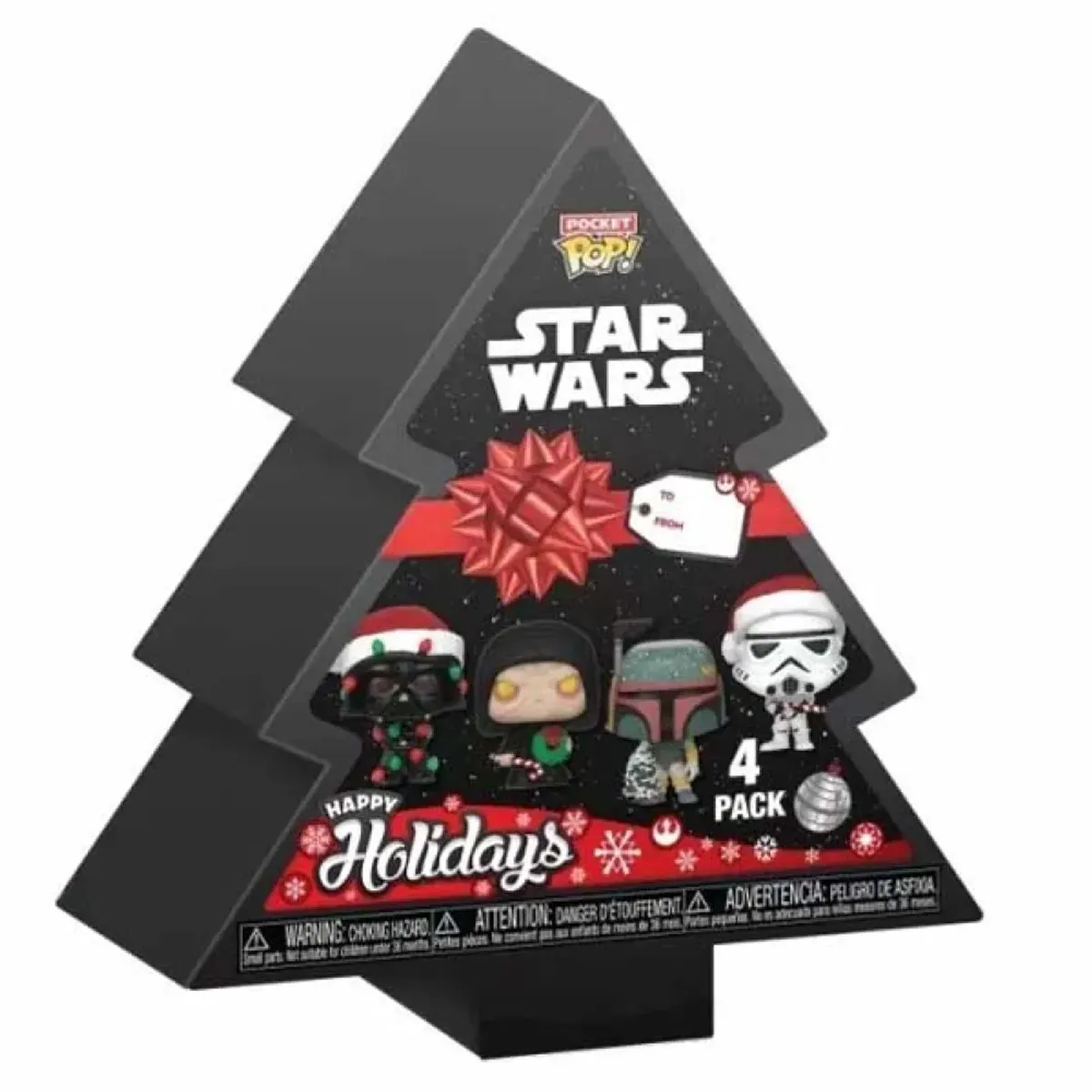Star Wars Funko Pocket Pop! Tree Happy Holidays Box - Meerkleurig - afbeelding 4 van 4