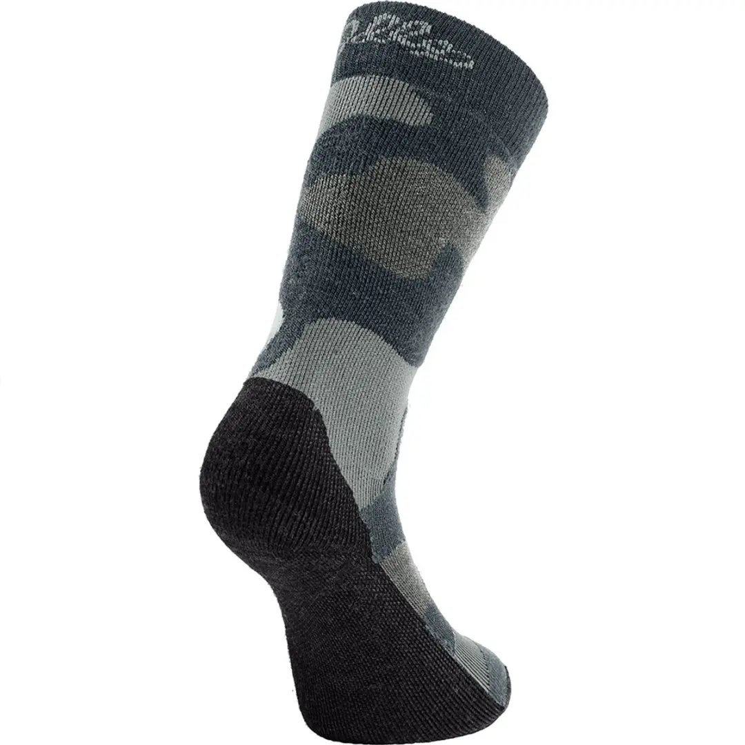 ODLO Merino Warm Sokken - EU 27-30 - Jongens/Meisjes - Grijs - afbeelding 2 van 6