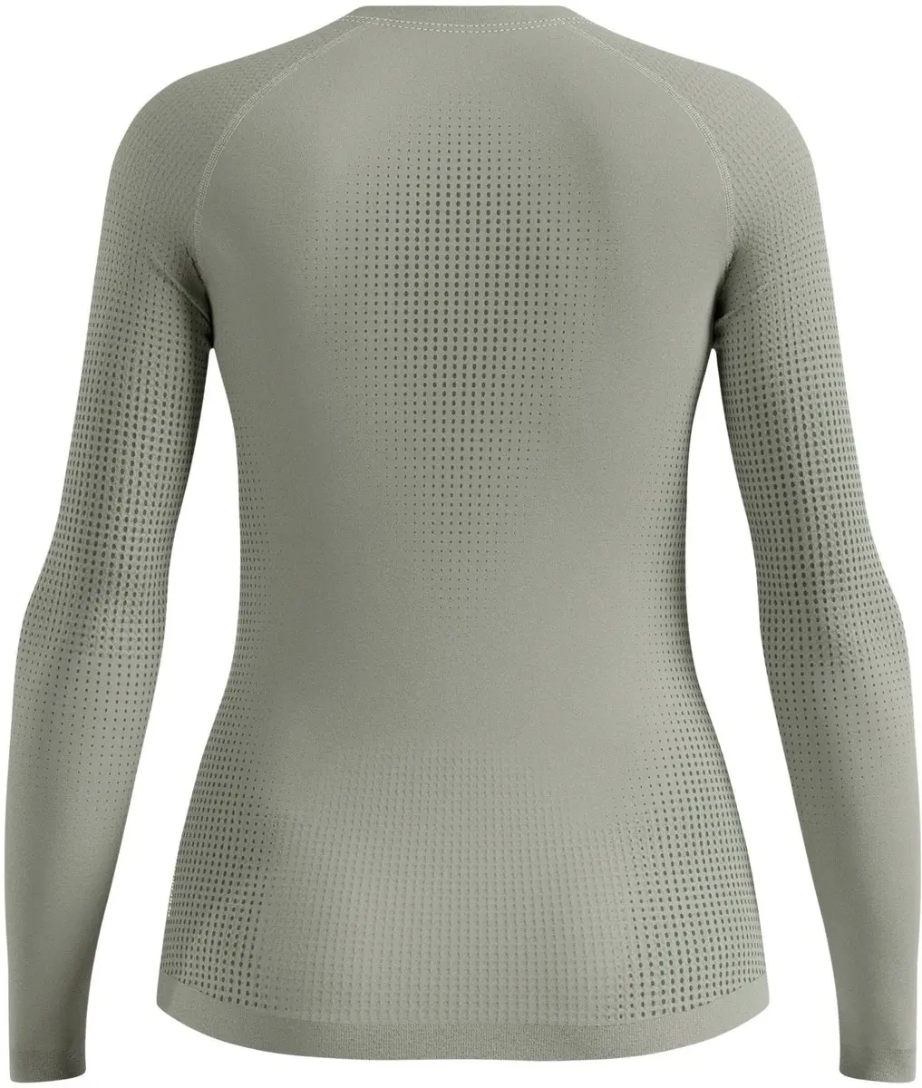 ODLO Active Performance Warm Base Layer Longsleeve Dames - XL - Grijs - afbeelding 4 van 5