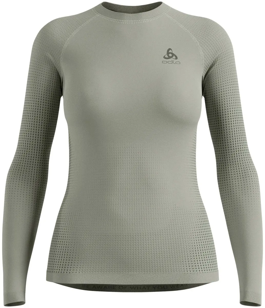 ODLO Active Performance Warm Base Layer Longsleeve Dames - XL - Grijs - afbeelding 3 van 5
