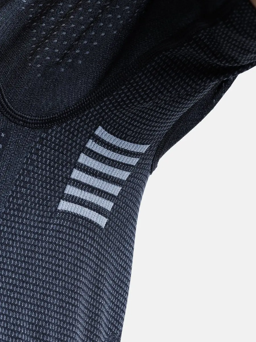 X-Bionic Xceed Hardloopshirt Dames - M - X Zwart/Rhinogrijs
