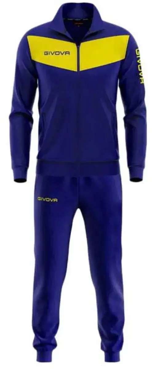 Givova Visa Trainingspak - Rood/Blauw - XXS