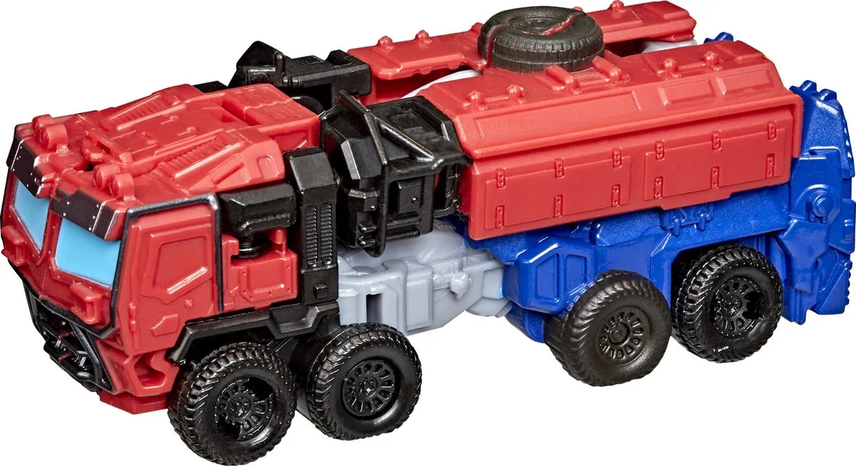 Hasbro Transformers Rise of the Beasts Battle Changer Optimus Prime F4605 - 11cm Multicolor - afbeelding 6 van 6