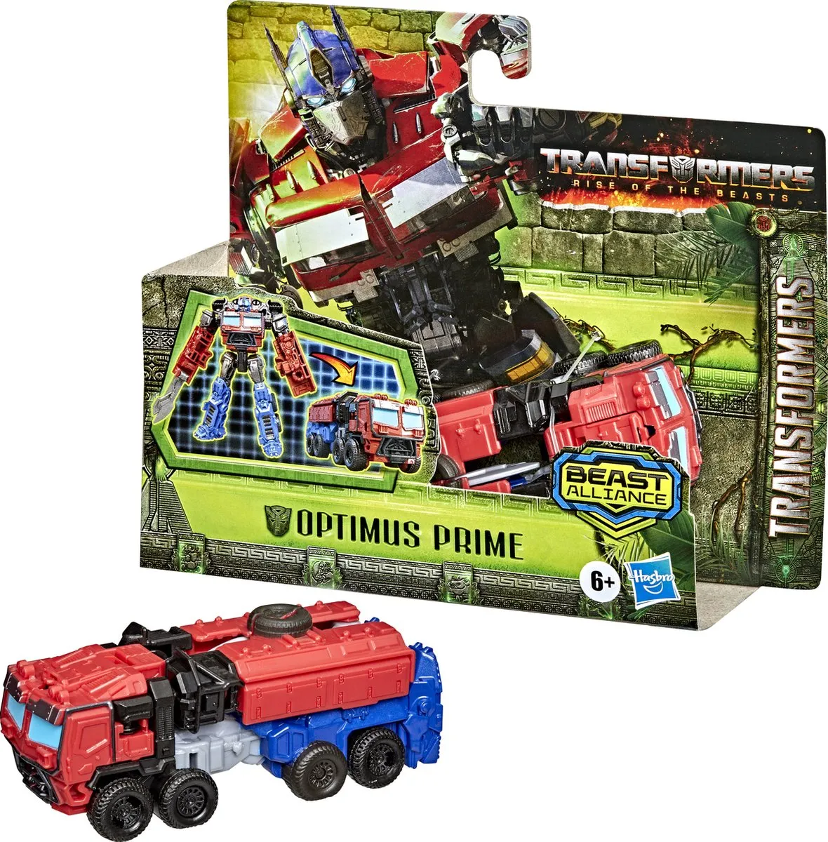 Hasbro Transformers Rise of the Beasts Battle Changer Optimus Prime F4605 - 11cm Multicolor