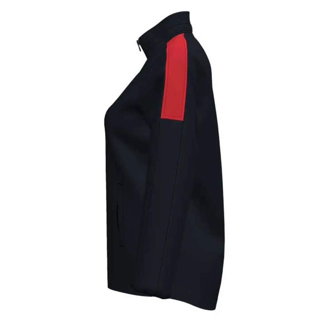 Joma Trivor Jas - 12-14 jaar - Zwart/Rood - afbeelding 4 van 6
