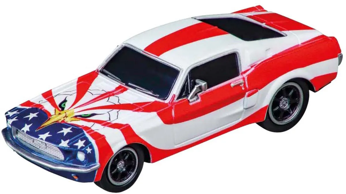 Carrera Go!!! Ford Mustang '67 Stars 'n Stripes - CAR20064289 - Multi