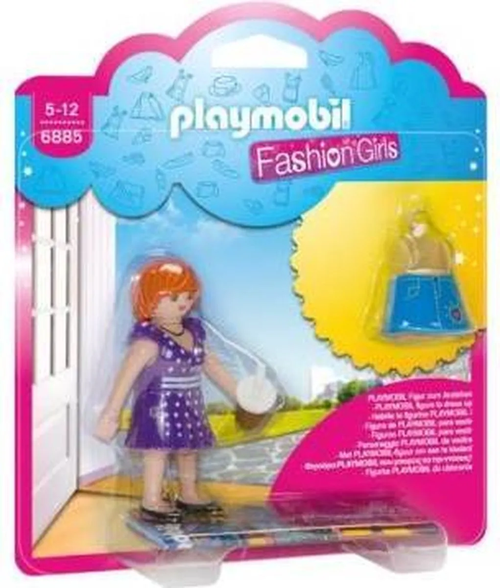 Playmobil Fashion Girl Stad 6885 - Multicolor