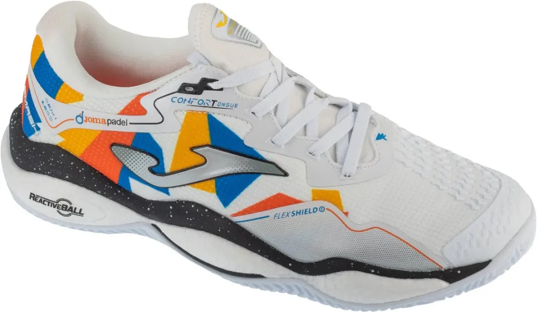 Joma Smash Men 25 TSMAW, Mannen, Wit, Tennisschoenen, maat: 46