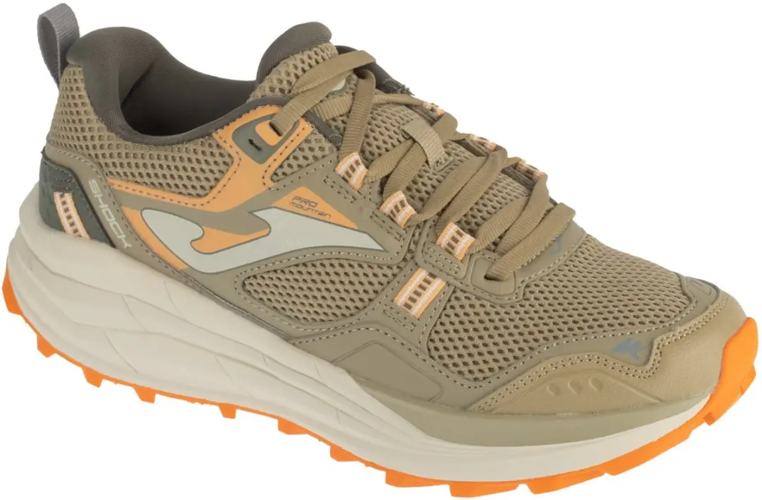 Joma Shock Trailschoenen Beige Orange