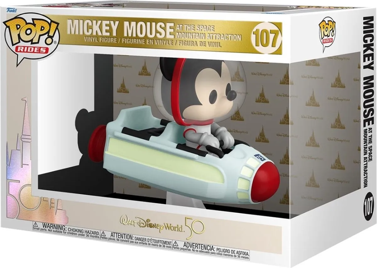 Funko Pop! Space Mountain Mickey Mouse Walt Disney World - FAC-053571-21217 - Veelkleurig