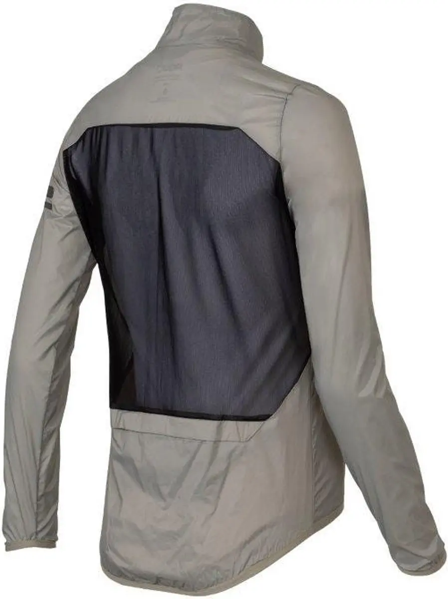 AGU Essential Windjack Dames XS - Winddicht waterafstotend grijs