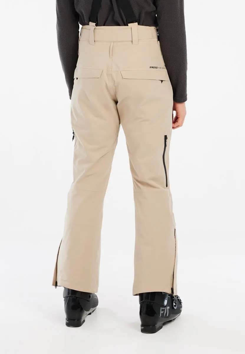 Protest PRTMIKADO Skibroek Heren - Bamboobeige