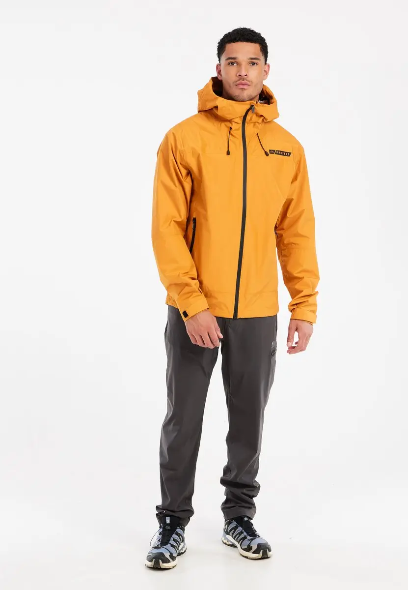 Protest Prtseary Regenjas Heren - Waterkolom 10K - Caramel Yellow - afbeelding 5 van 6