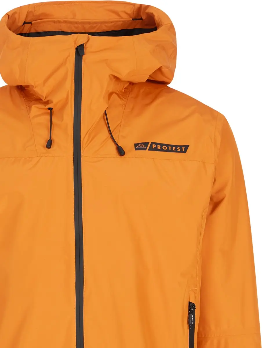 Protest Prtseary Regenjas Heren - Waterkolom 10K - Caramel Yellow - afbeelding 4 van 6