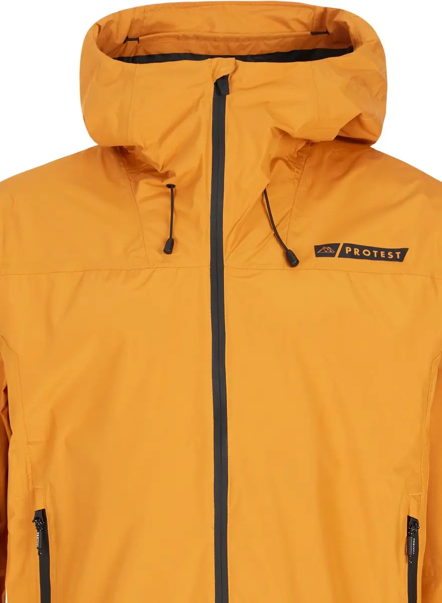 Protest Prtseary Regenjas Heren - Waterkolom 10K - Caramel Yellow - afbeelding 3 van 6