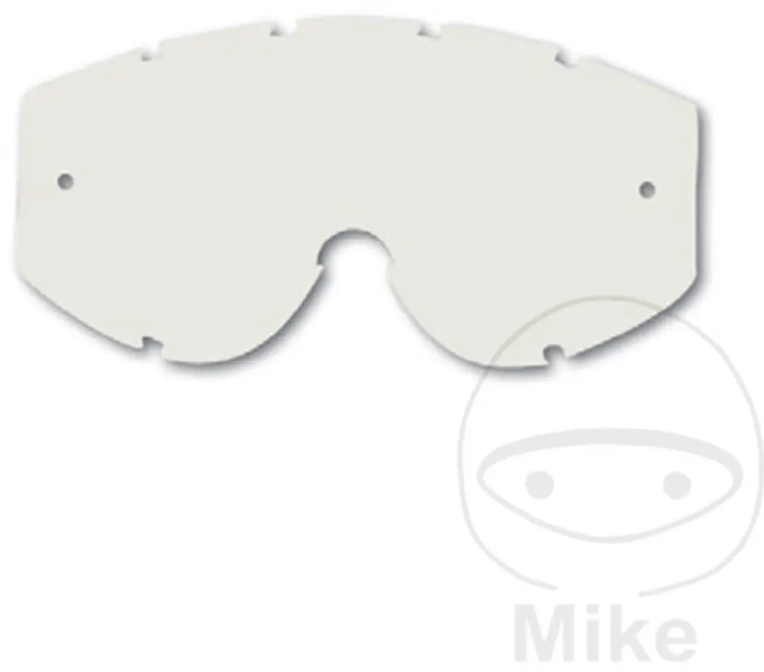 Merkloze Vervangingslens 1mm Helder voor Motocross Goggles