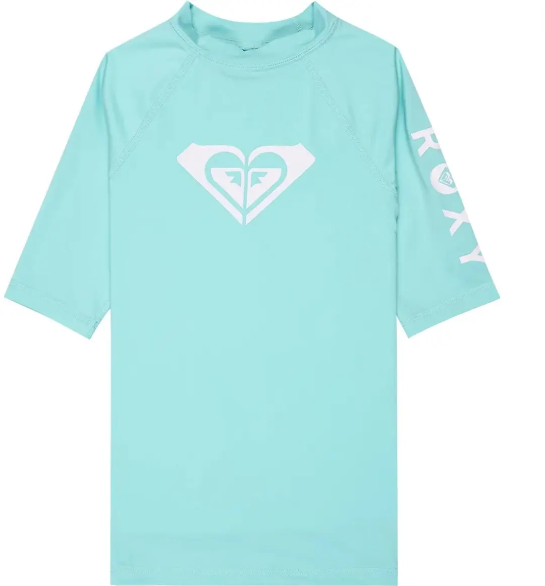 Roxy Ergwr03491 Whole Hearted Korte Mouw Rash Guard Blauw 16 Years Meisje