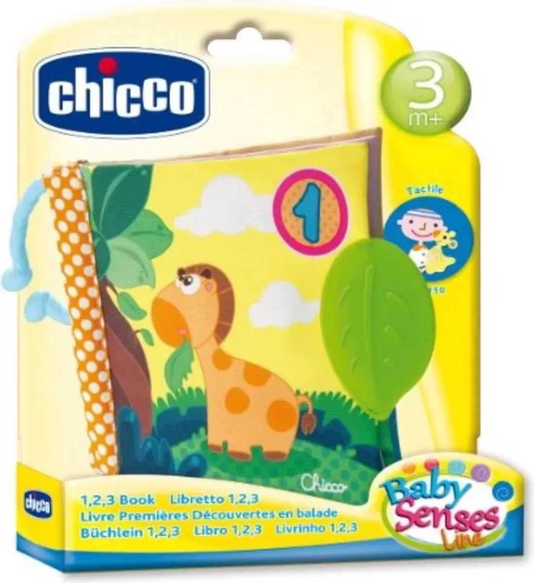 Chicco Boek 123 - Multicolor