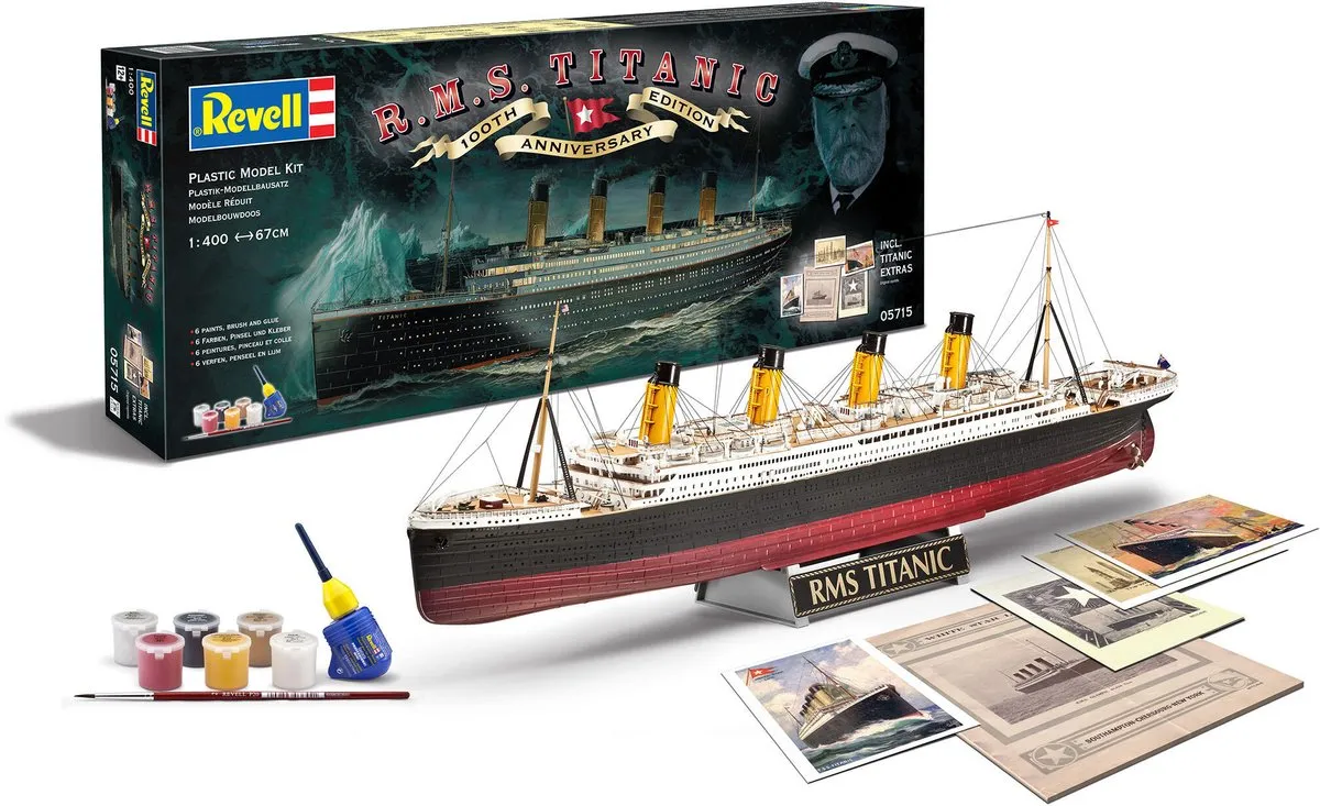 Revell 05715 Modelbouwpakket Titanic 1:400 - 262 Onderdelen - Multi
