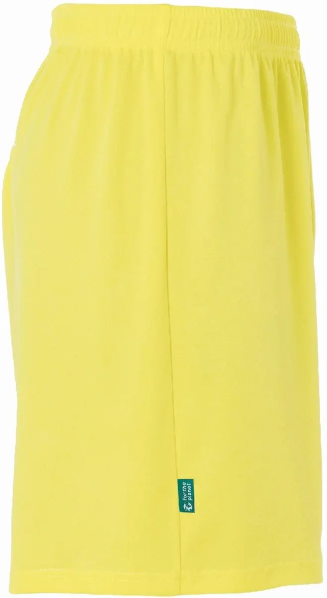 Uhlsport Center Basic Short Heren - Fluogeel/Zwart M