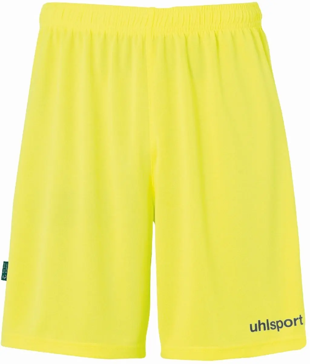 Uhlsport Center Basic Short Heren - Fluogeel/Zwart M