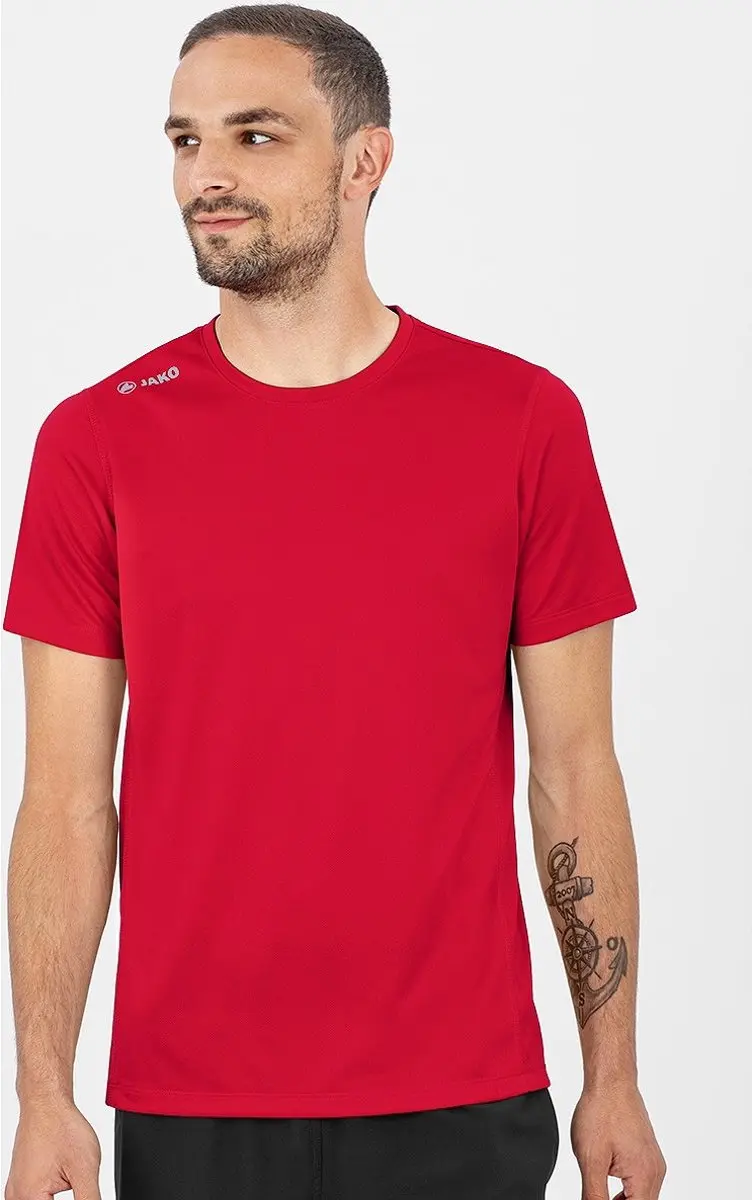 JAKO Run 2.0 T-Shirt Heren - 3XL - Rood