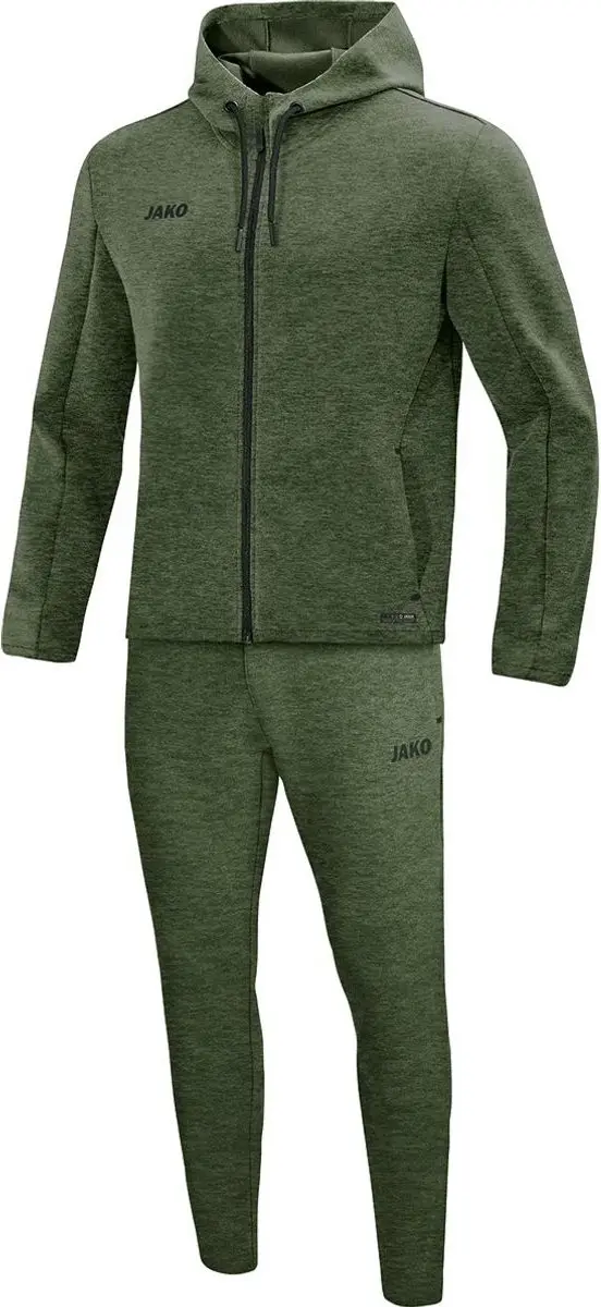 JAKO Tracksuit Hooded Premium - Maat L - Khaki - afbeelding 2 van 2