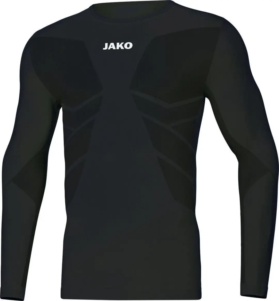 Jako Comfort 2.0 Longsleeve Heren L - Zwart