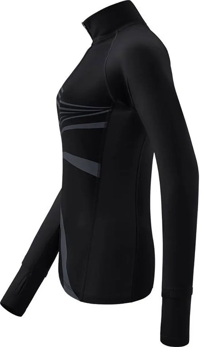 Erima Racing Running Longsleeve Dames 34 - Zwart