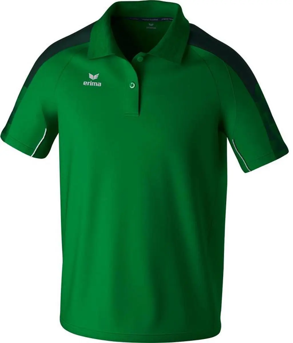 Erima Evo Star Polo Heren - M - Groen