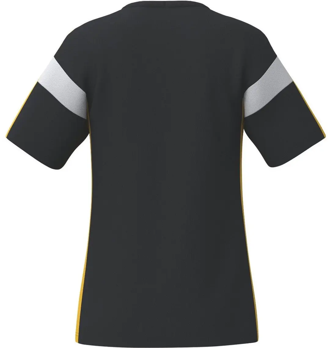Erima Celebrate 125 Dames T-shirt - Zwart/Geel
