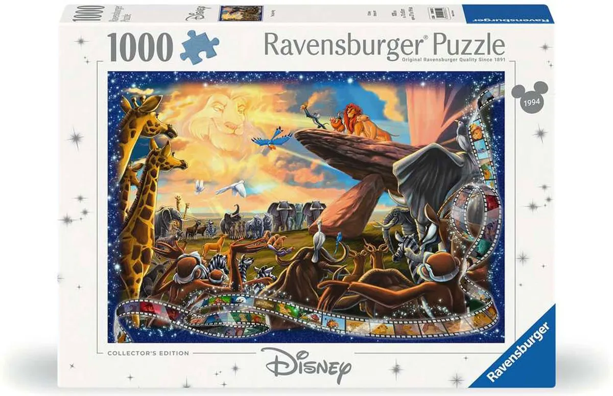 Ravensburger Disney The Lion King Legpuzzel 1000 Stuks