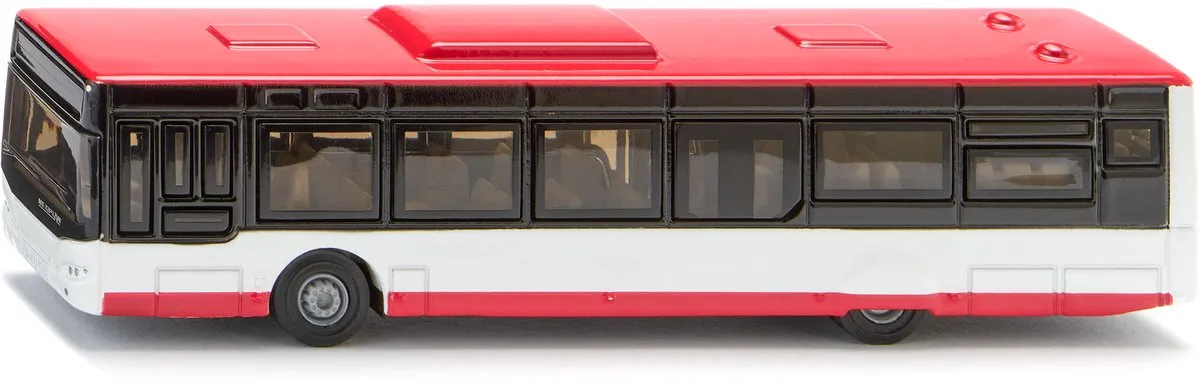 SIKU 1688 Neoplan Stadsbus - Rood/Wit