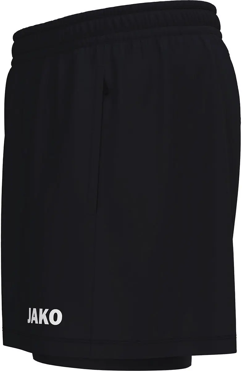Jako One 2-In-1 Short Heren - XL - Zwart