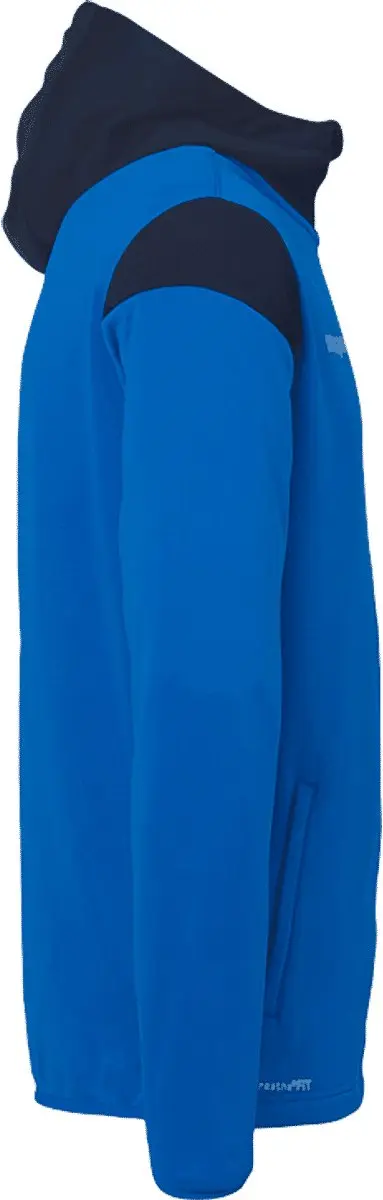 Uhlsport Squad 27 Jas met Kap Heren - XL - Azuurblauw