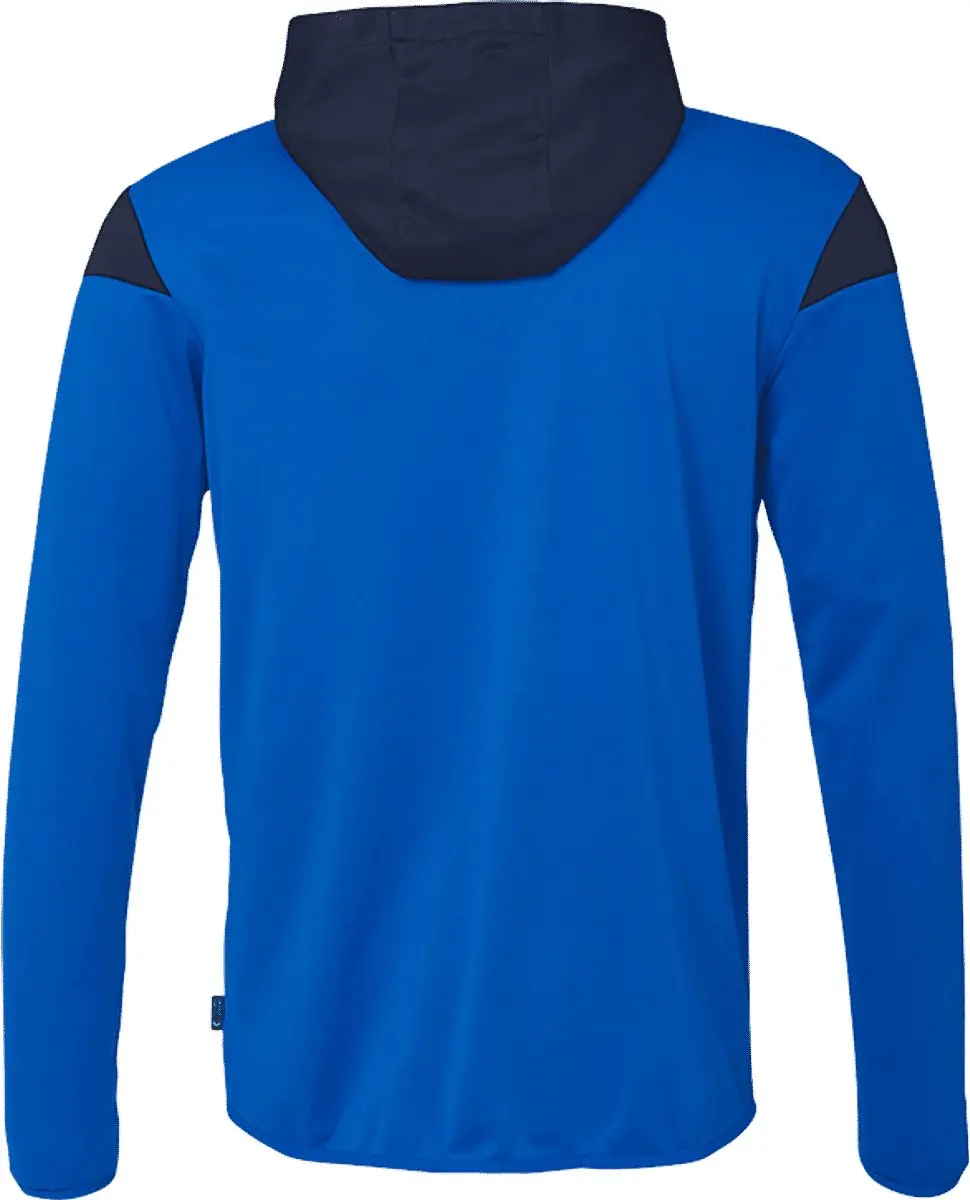 Uhlsport Squad 27 Jas met Kap Heren - XL - Azuurblauw