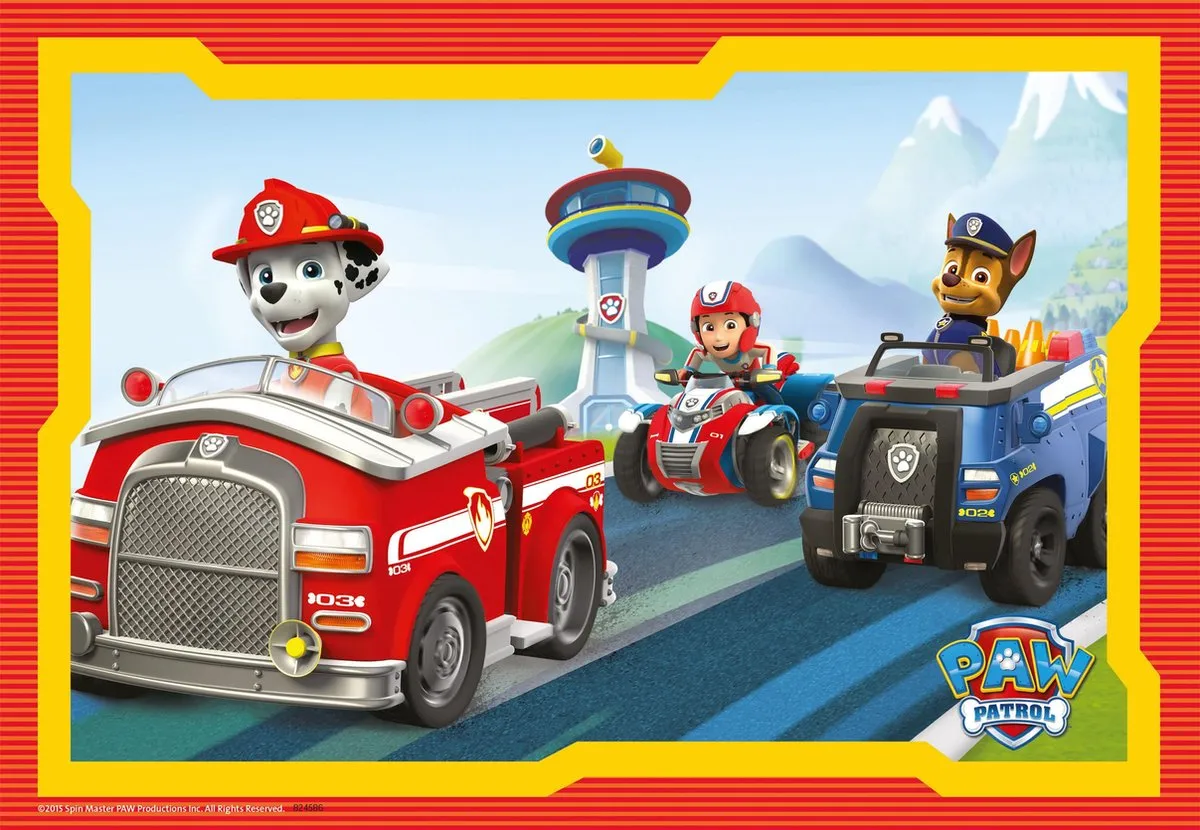 Ravensburger PAW Patrol Puzzel - 24 Stuks (2x12) - Multicolor