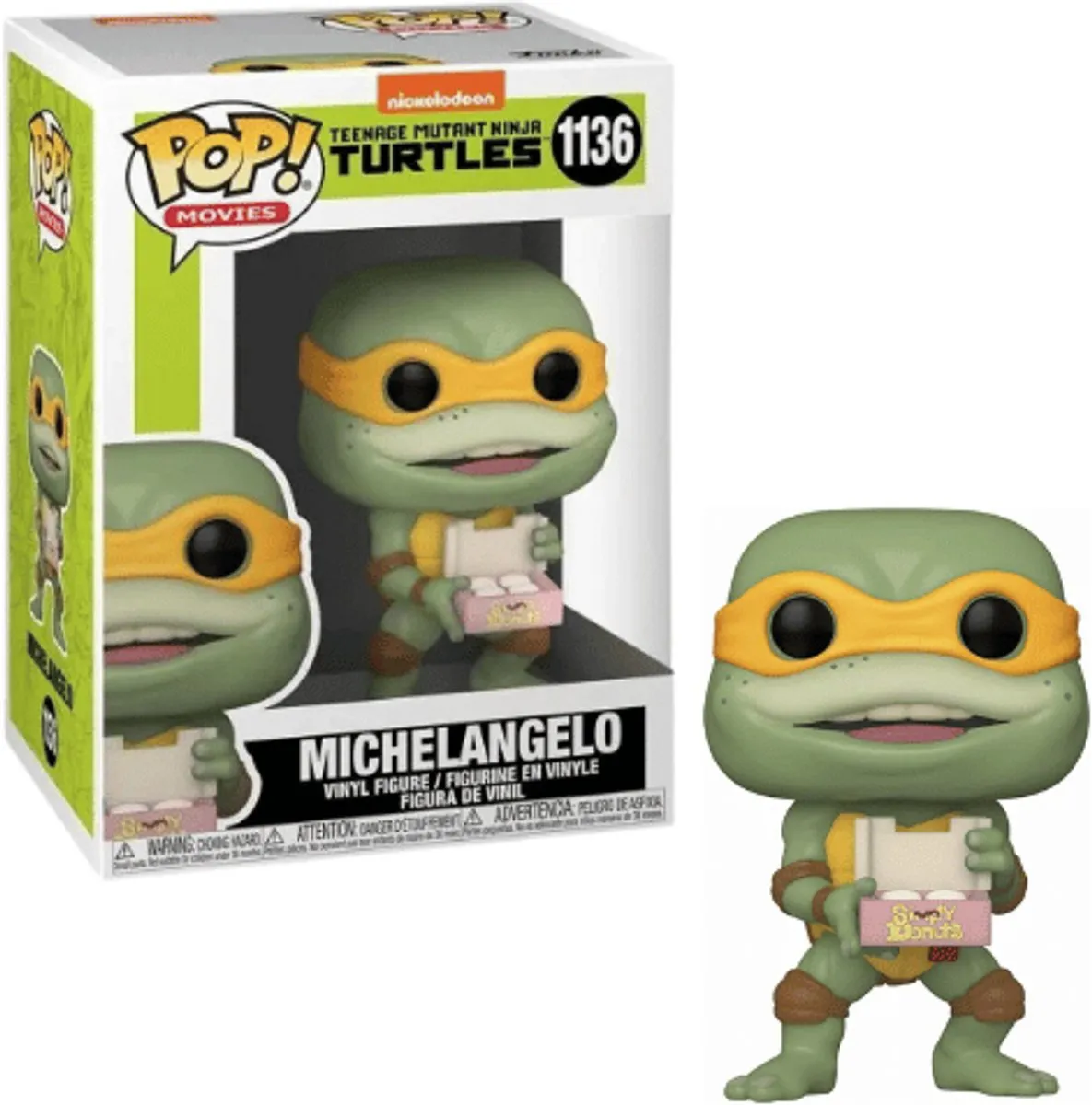 Funko Teenage Mutant Ninja Turtles POP! Michaelangelo 56162 - 9cm Multicolor