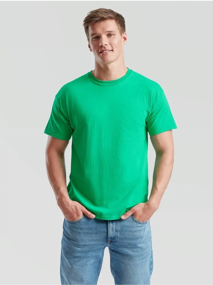 Fruit of the Loom Original T-shirt Kelly Green S